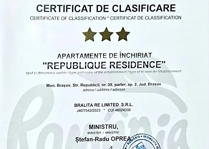 Republique Lejlighed Braşov